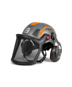 Husqvarna Visiera in rete per elmetto Arborist Spire Vent vista di dettaglio